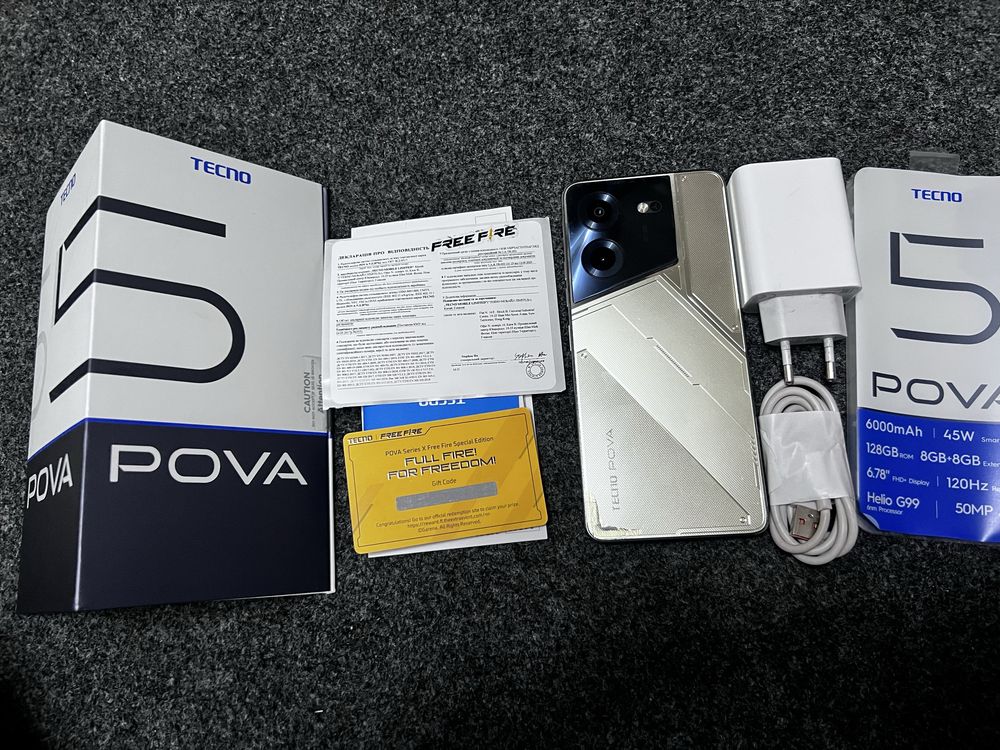 Tecno pova 5 128 gb