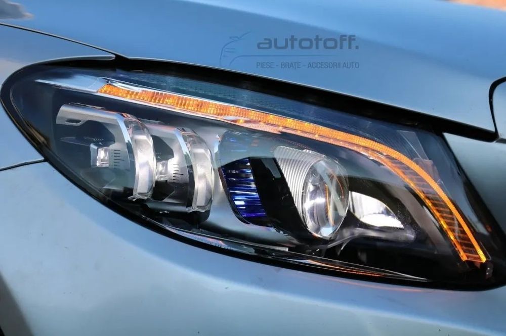 Faruri Full Multibeam LED compatibile cu Mercedes C-Class W205 S205 (2014-2018)