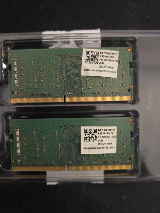 Lenovo laptop Memorie Ram 16 GB 8GBx2 DDR4 3200