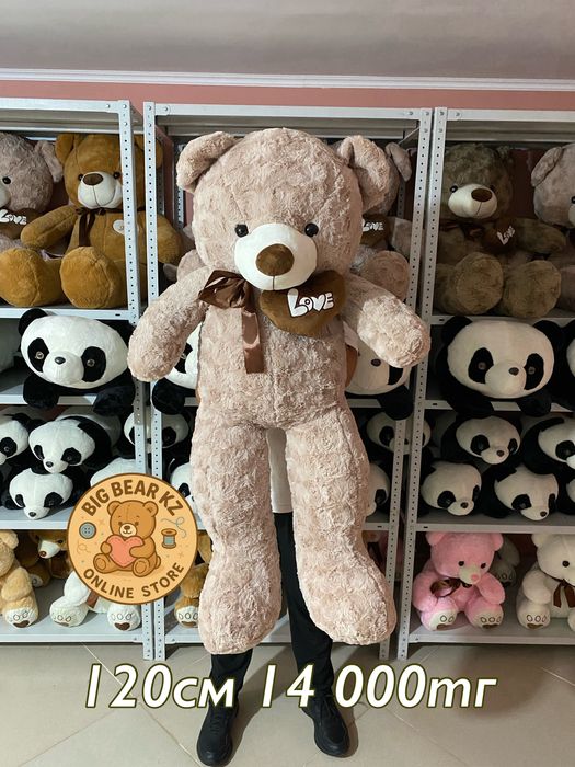 Медведи Актобе. Плюшевые мишки.