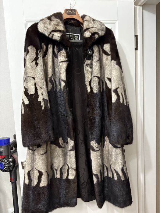 Норковая, красивая шуба 52-54раз.