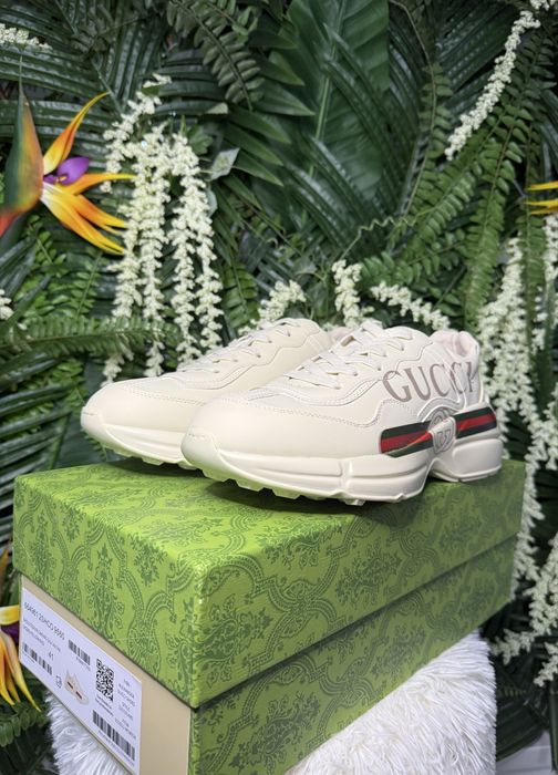 Gucci Trainers Rhyton Logo