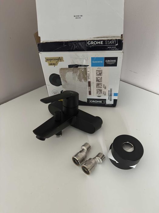 Grohe Start baterie cadă-duș perete negru 322782432