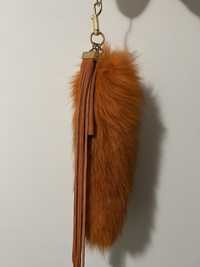 Louis Vuitton fox fur charm