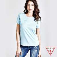 ПРОМО GUESS- S и M размер -Оригинална дамска синя тениска