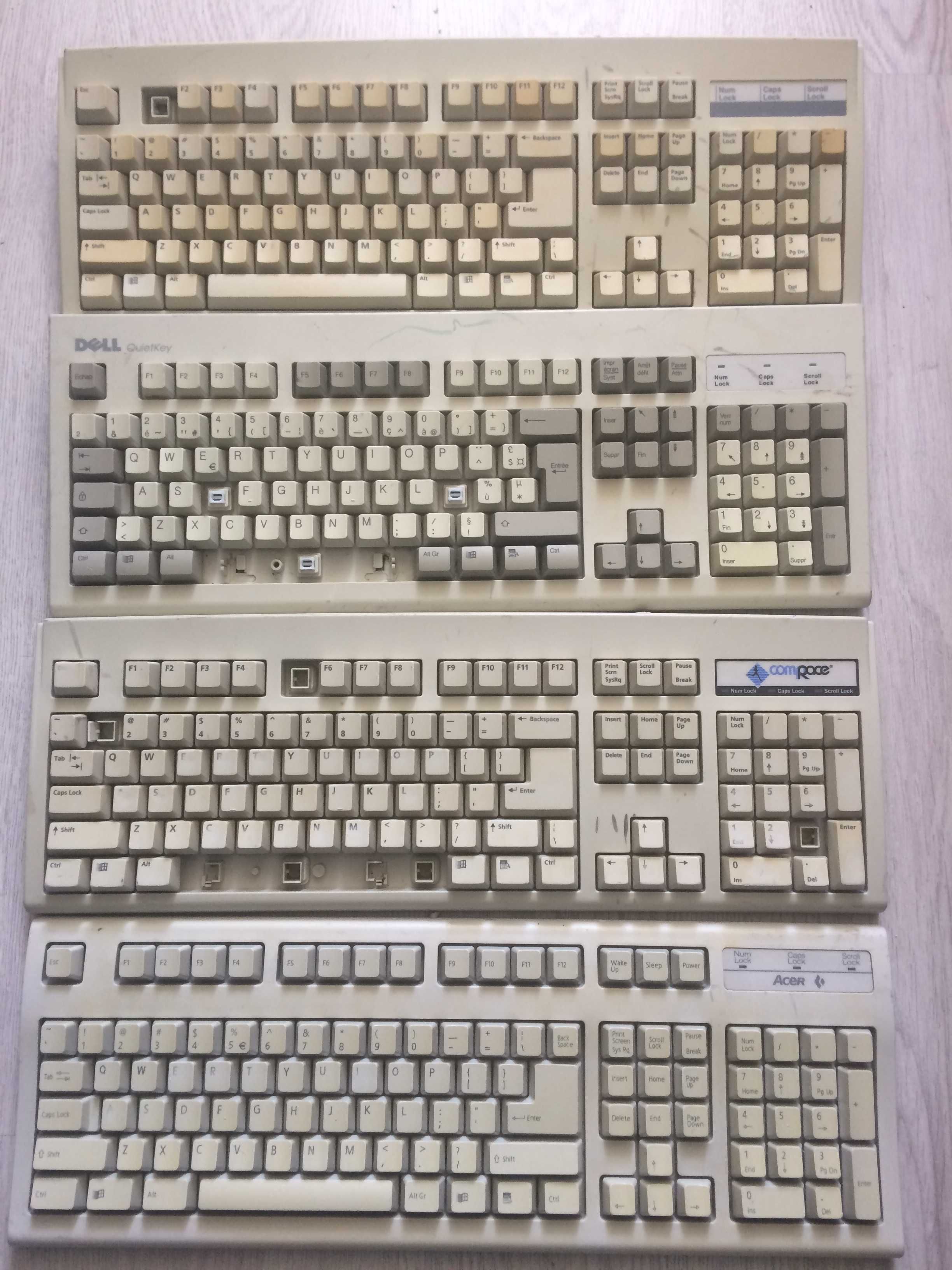 Tastaturi retro vintage pc 286 486