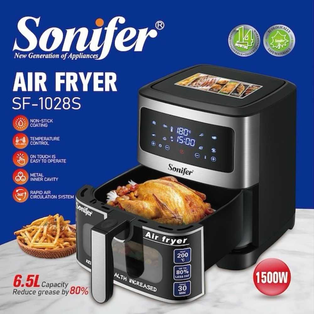 Sonifer SF-1028S Аэрофритюрница / аэрогриль/ oshxona aero gril  pc4