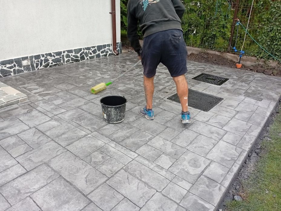 Beton amprentat Râmnicu Vâlcea, București, Teleorman,Olt , Dolj Gorj.