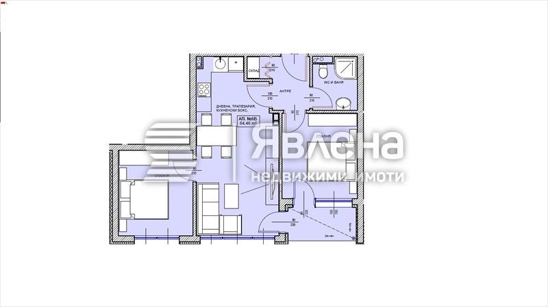 Продава се Тристаен апартамент в Поморие - 74 кв.м за 1146 €/кв.м - Снимка #1