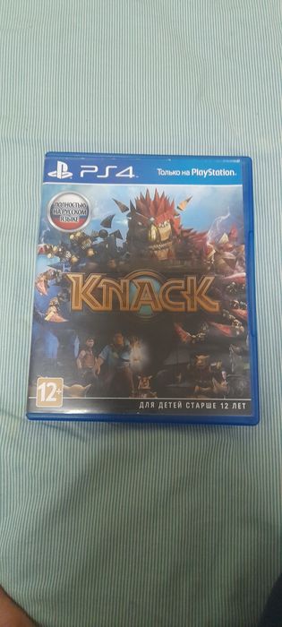 Диск Knack на PS4 идеал