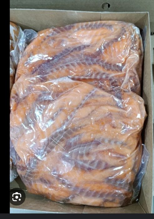 Стрипсы кусочки лосося семги