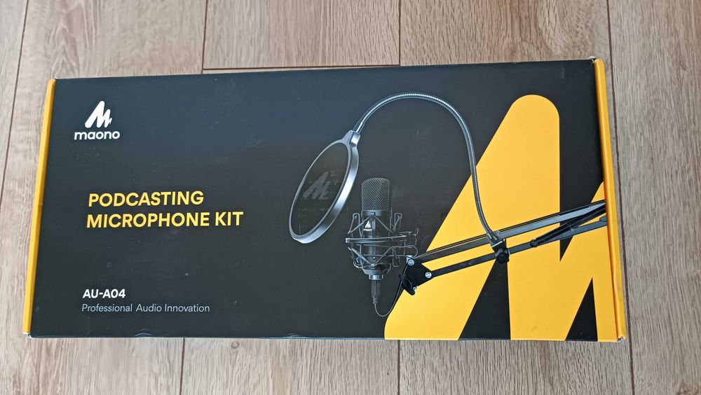 Maono Podcasting Microphone Kit AU-A04 – професионален USB микрофон
