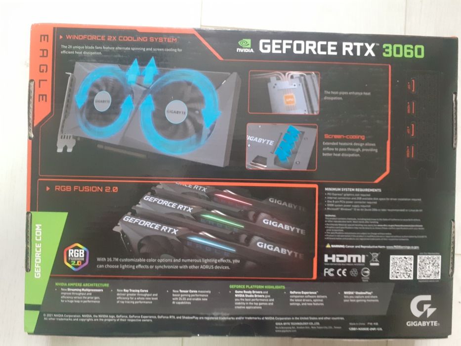 Vând Rtx 3060 OC și Asus S t r i x