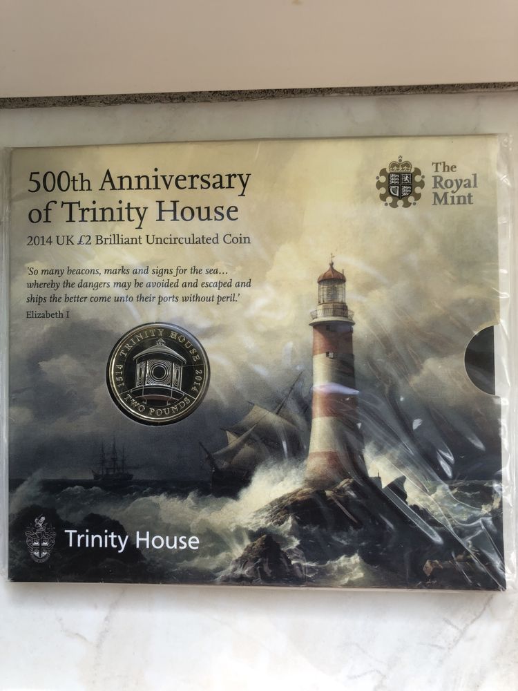 Moneda Aniversara  500th Anniversary of Trinity House