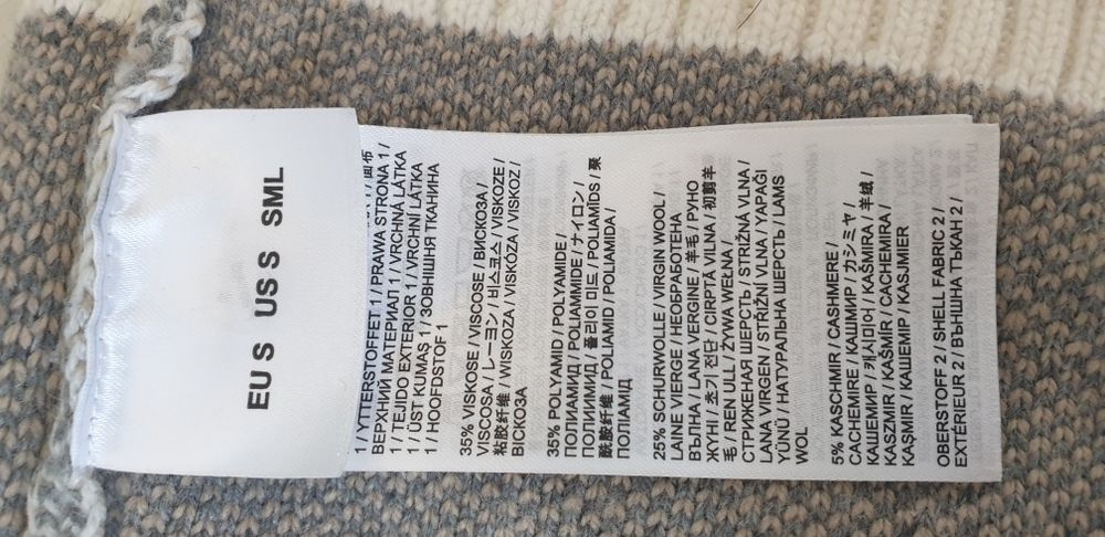 Bogner Ski Devision Wool / Cashmere Knit  S / M НОВО! ОРИГИНАЛ! Дамски