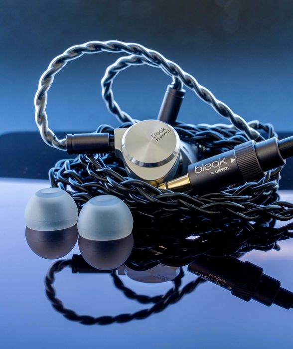 ORIVETI bleqk PureCaster IEMs Casti HIFI In-Ear Ca Noi, Dynamic Driver