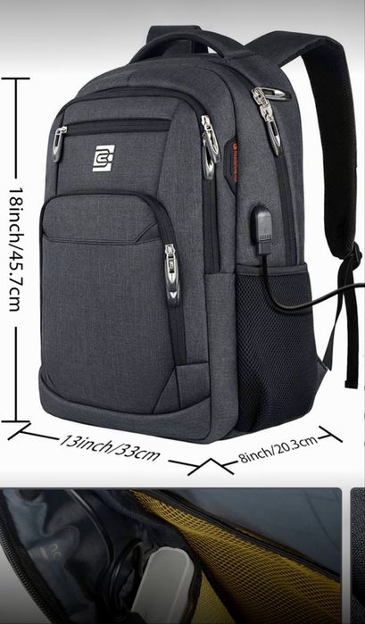 Туристическа и модерна раница за пътуване/Голям капацитет -15%Промоция