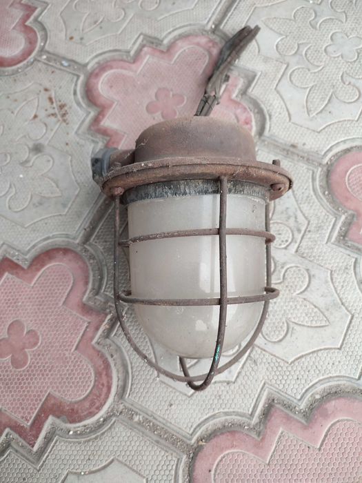 Фонарь светильник подвесной 2штй СССР винтаж реквизит ретро дизайн