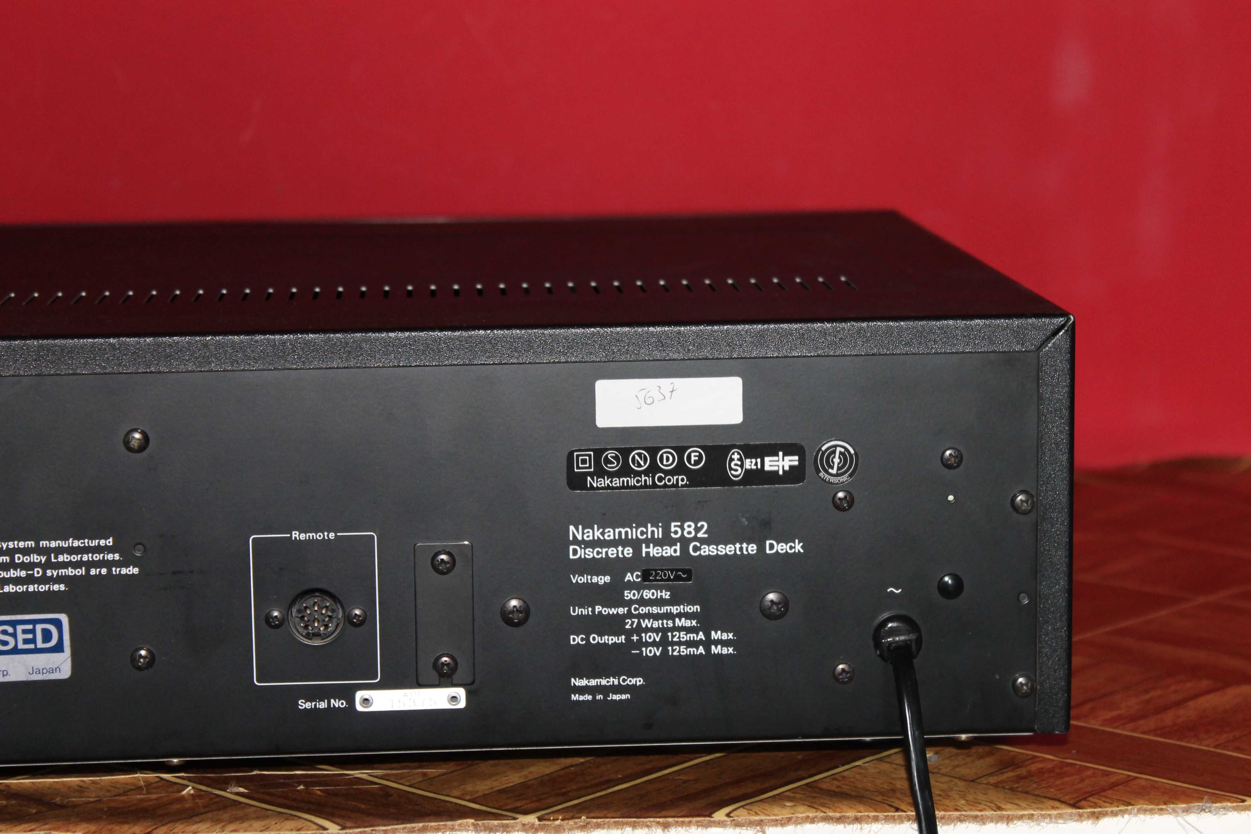 Nakamichi 582.Работи правилно.