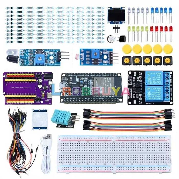 ESP32 Basic Starter Kit — идеальный старт в мир IoT и электроники!