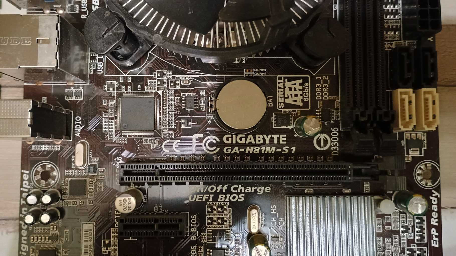 Дънна платка lga 1150 Gigabyte GA-H81M-S1