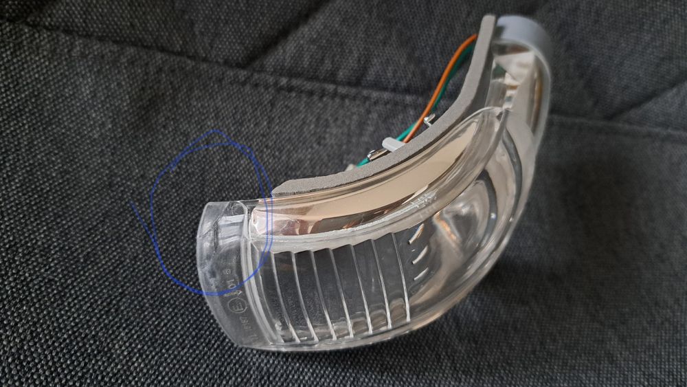 Ляв мигач в огледало - VW Touran 2003-2010г.