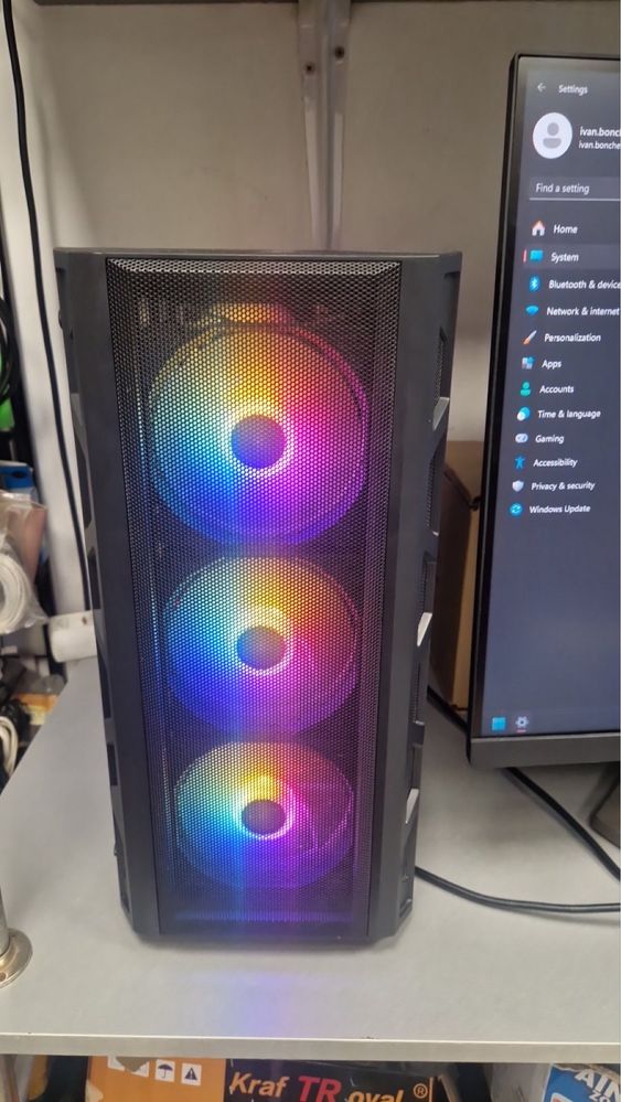 Геймърски компютър geforce gt