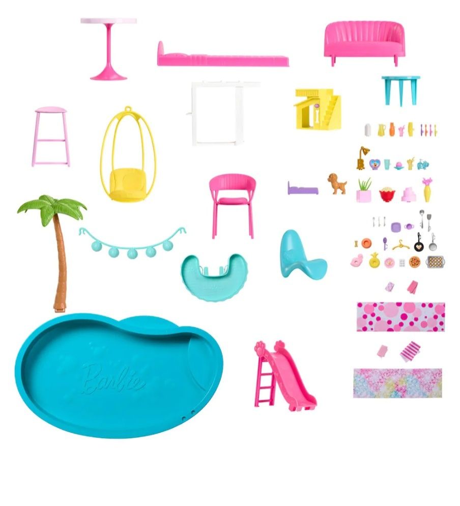 Къща за кукли Barbie Dream House Pool Party с