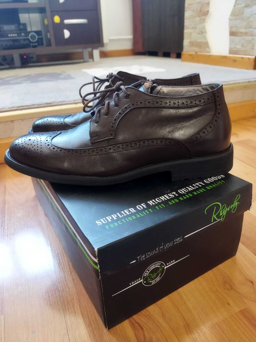 Ботинки модельные Ridge (Стамбул),кожа,оригинал,новые,р-р 42