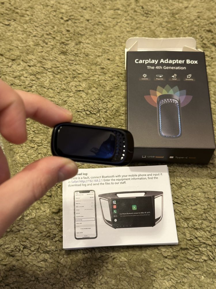 Adaptor wireless Apple CarPlay