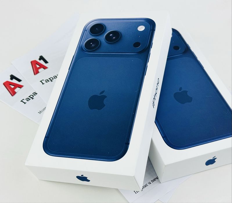 НОВ! Apple iPhone 17 Pro 256GB Deep Blue 2г. Гаранция!