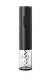 Tirbuson electric pentru sticle de vin, Accesoriu de taiat, Negru, Nou