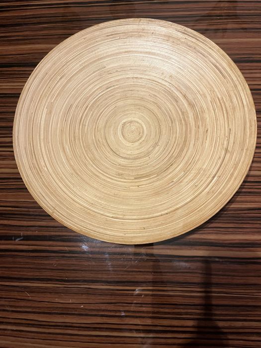 Platou bambus mare 45 cm