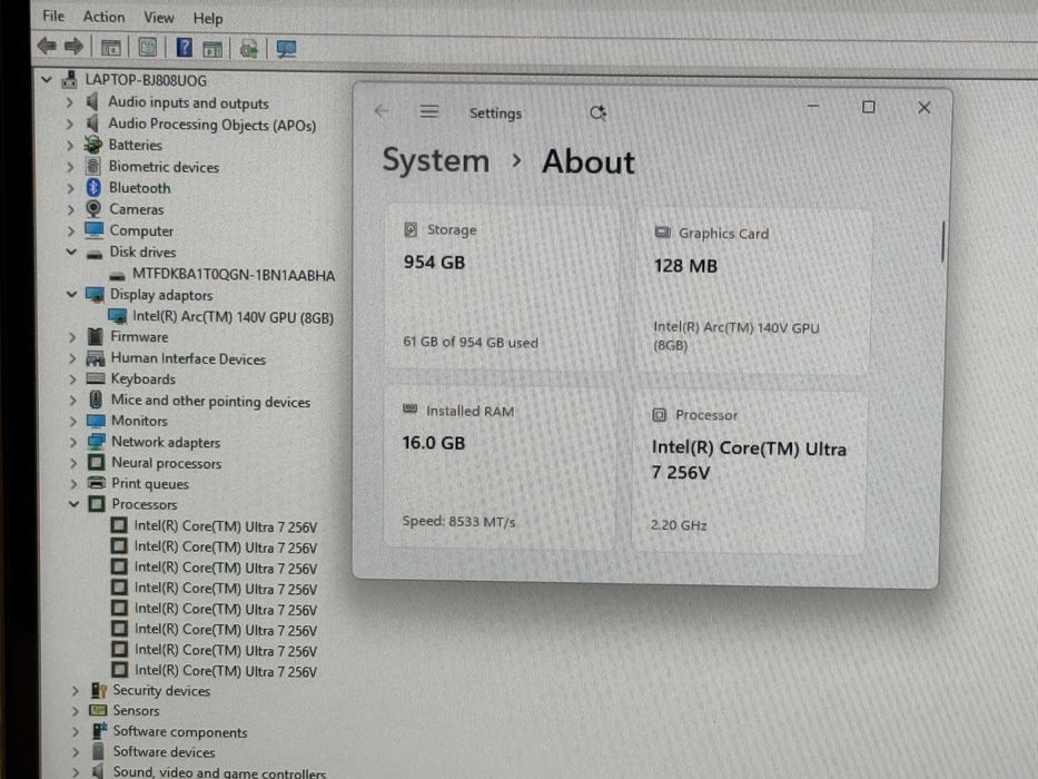 НОВ!17.3 HP OmniBook Touch`Ultra 7-256V/16GB DDR5/1TB SSD/Гаранция