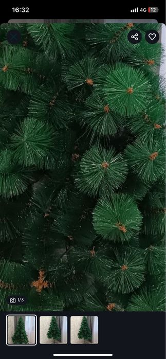 Продам елку высота 2,4 м