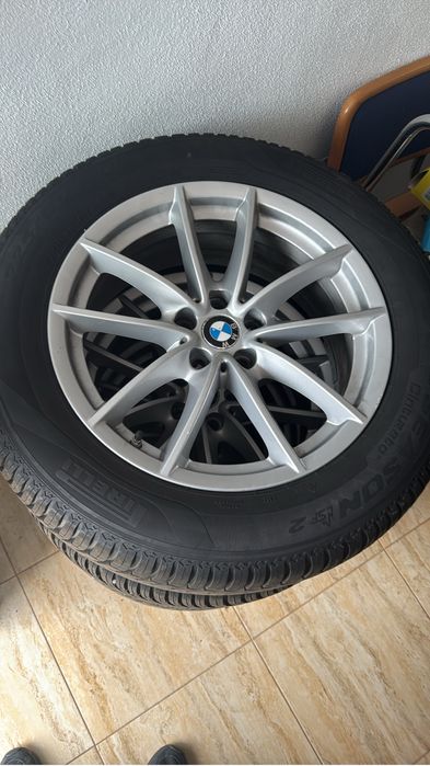 BMW X3 G01 X4 G02 jante de iarna 18 inch anvelope