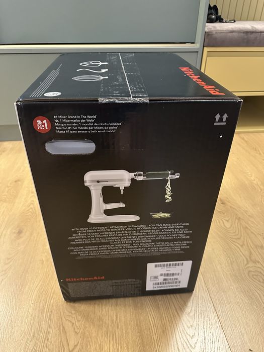 KitchenAid Heavy Duty – 5KSM55SXXEWH, Robot de bucătărie, 5,2L – Nou