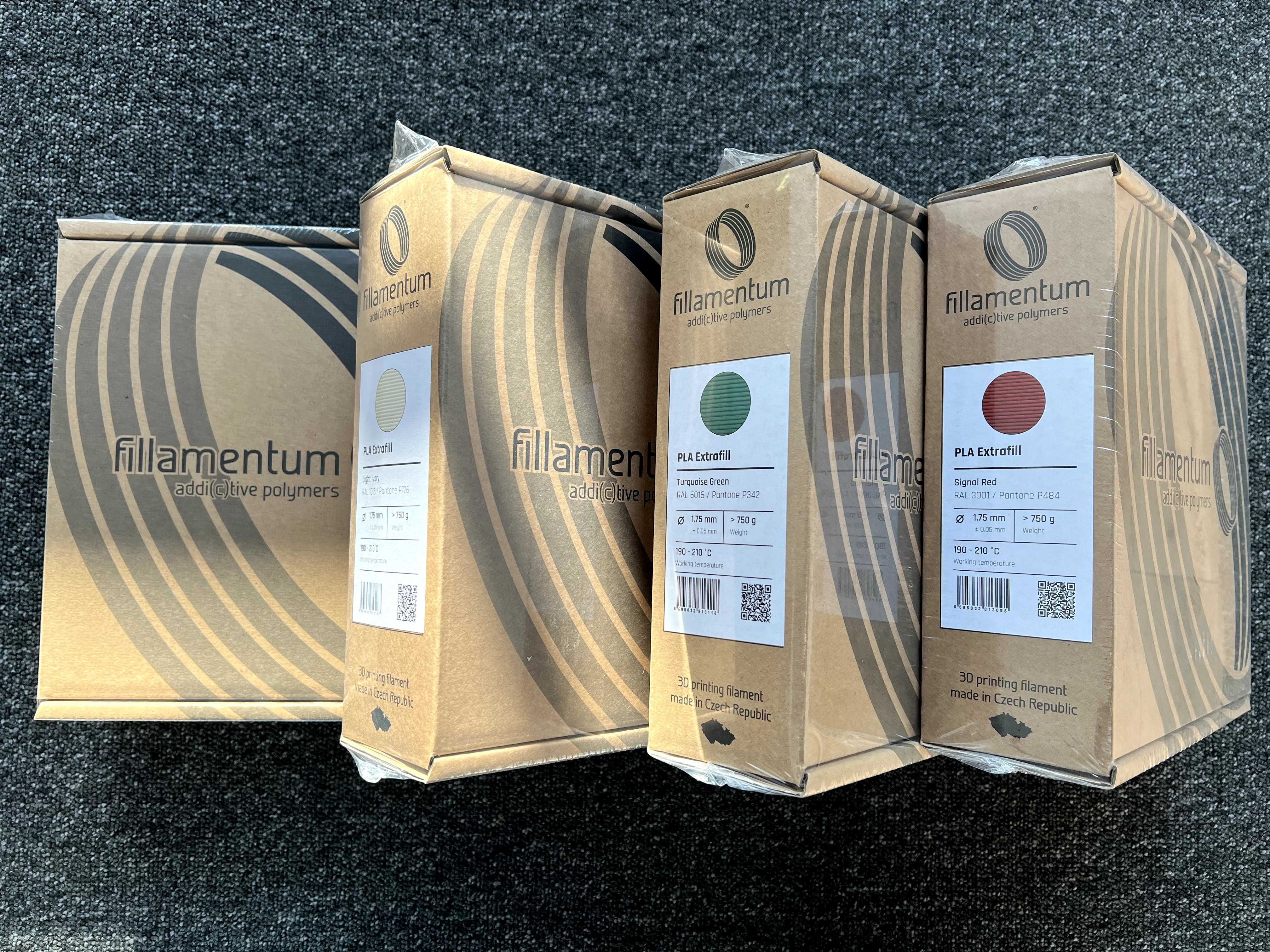 Fillamentum PLA Extrafill 750 g.