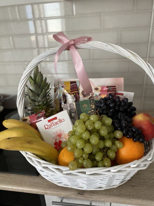 фруктовый букет/ корзина/ сладости