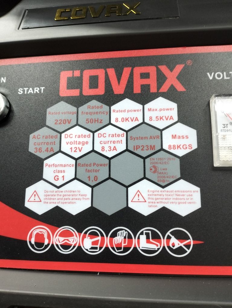 Generator COVAX 8,5 kv