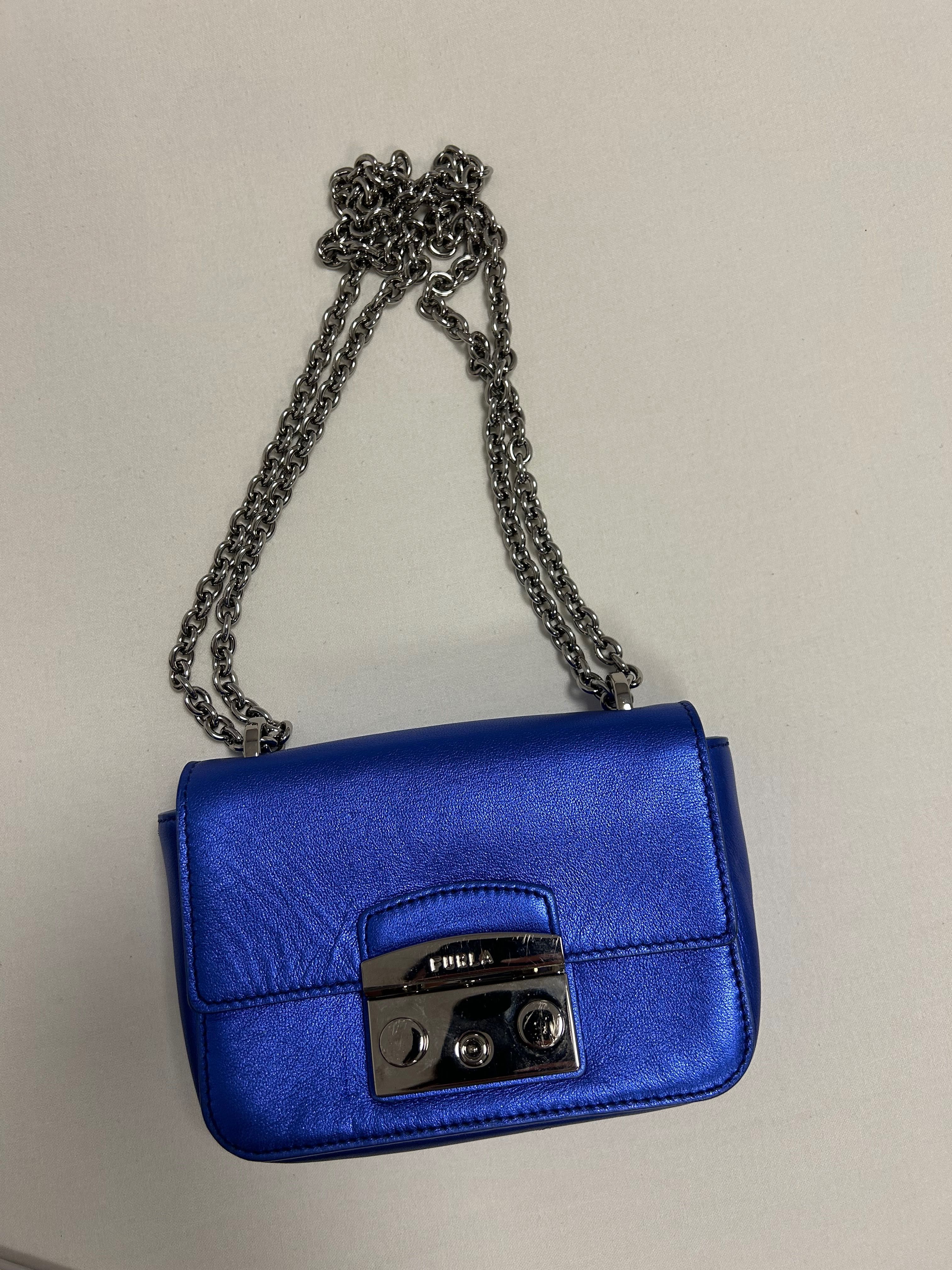 Чанта Furla от естествена кожа