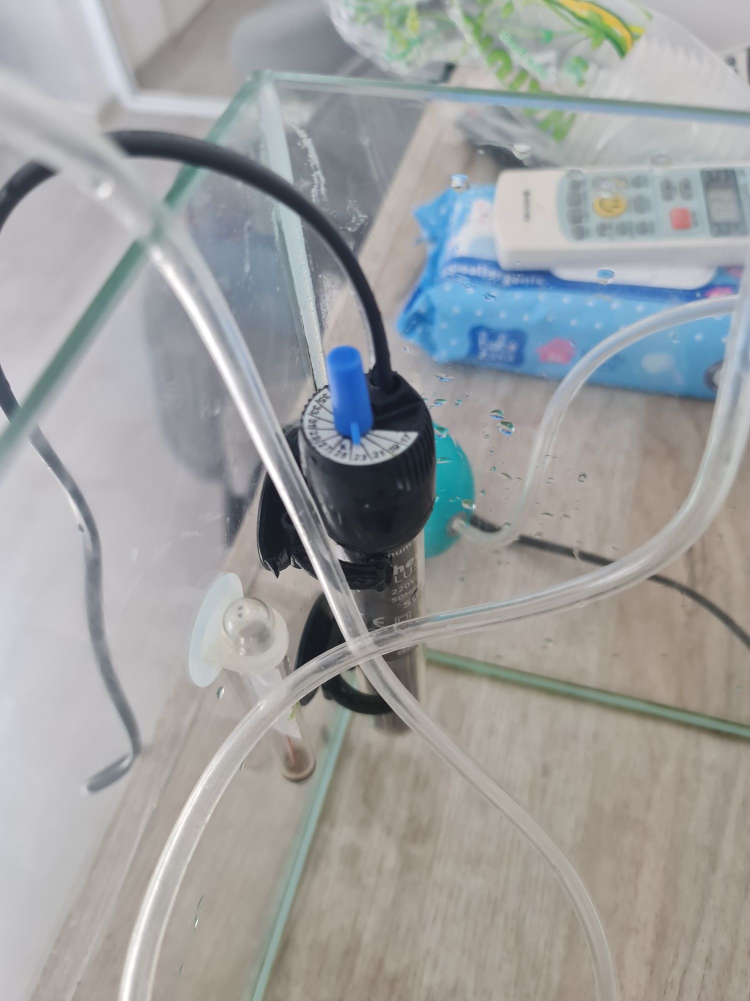 Acvariu cu accesorii
