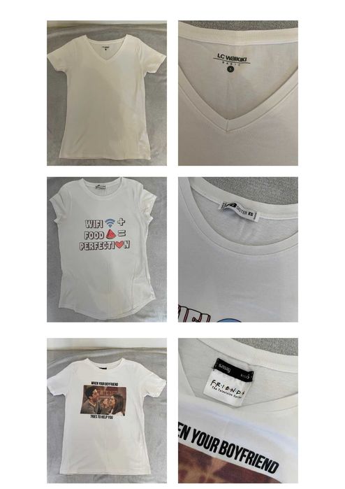 Lot de tricouri dama