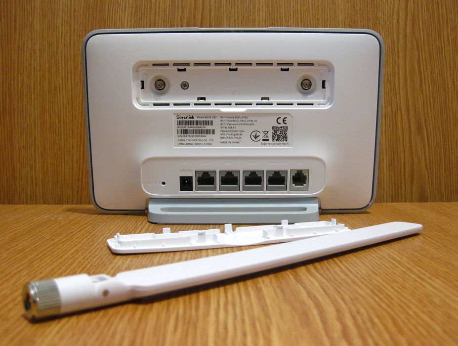 Huawei B535-333 router WiFi antena externa modem SIM 4G+ LTE 400 Mb