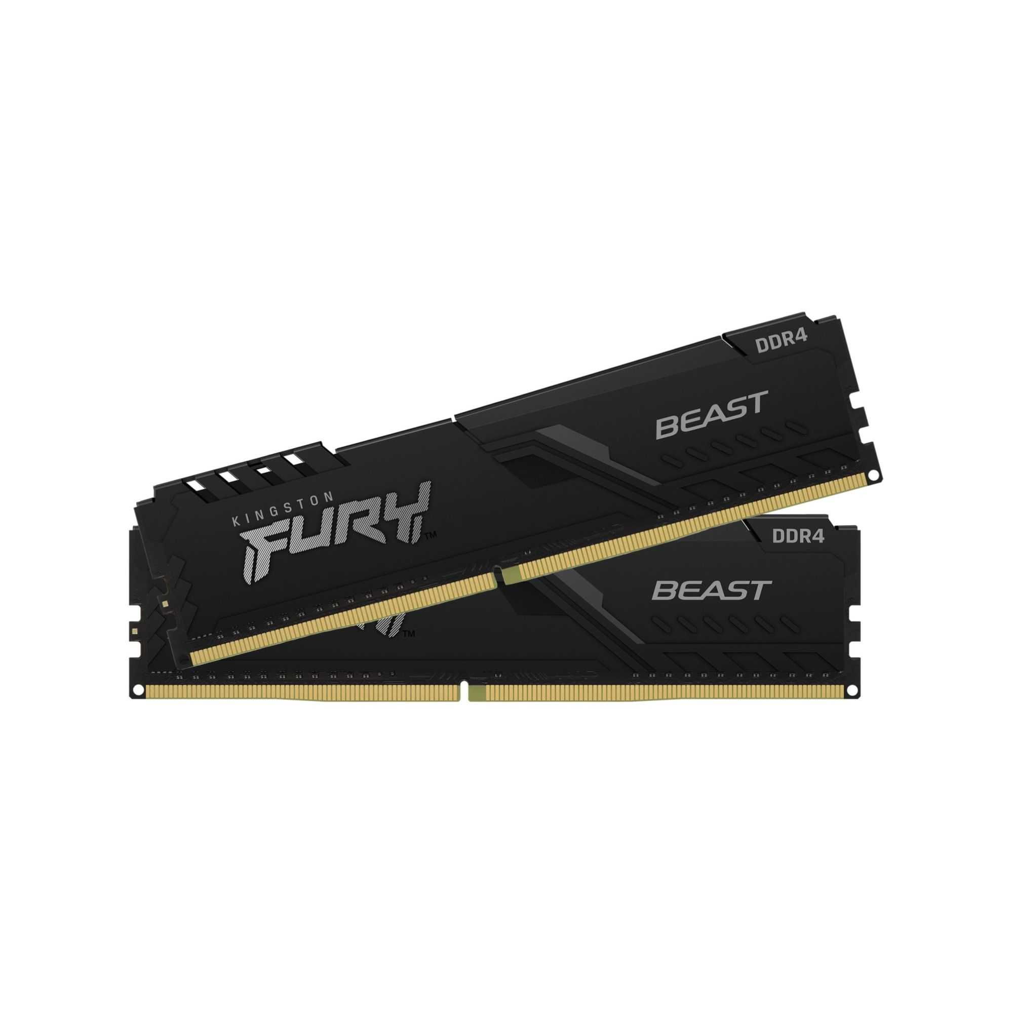 Оперативная память 32GB 3200 МГц! 16+16 Kingston FURY Beast DDR4
