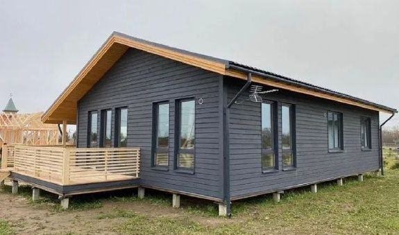 Casa, garaje auto, containere pe structura metalica si panou sandwich