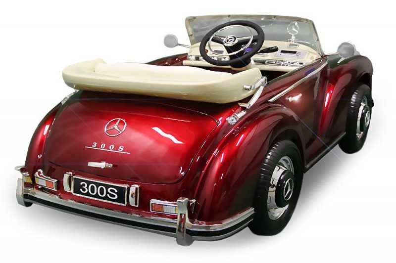 Masinuta electrica pentru copii Mercedes 300S 90W 12V Classic #RED