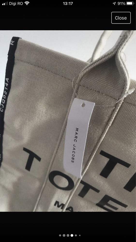 The tote bag marc jacobs