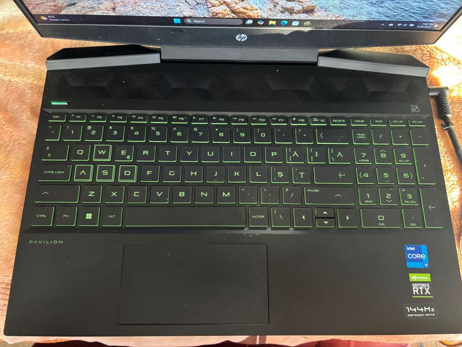 Laptop Gaming HP I7 RTX