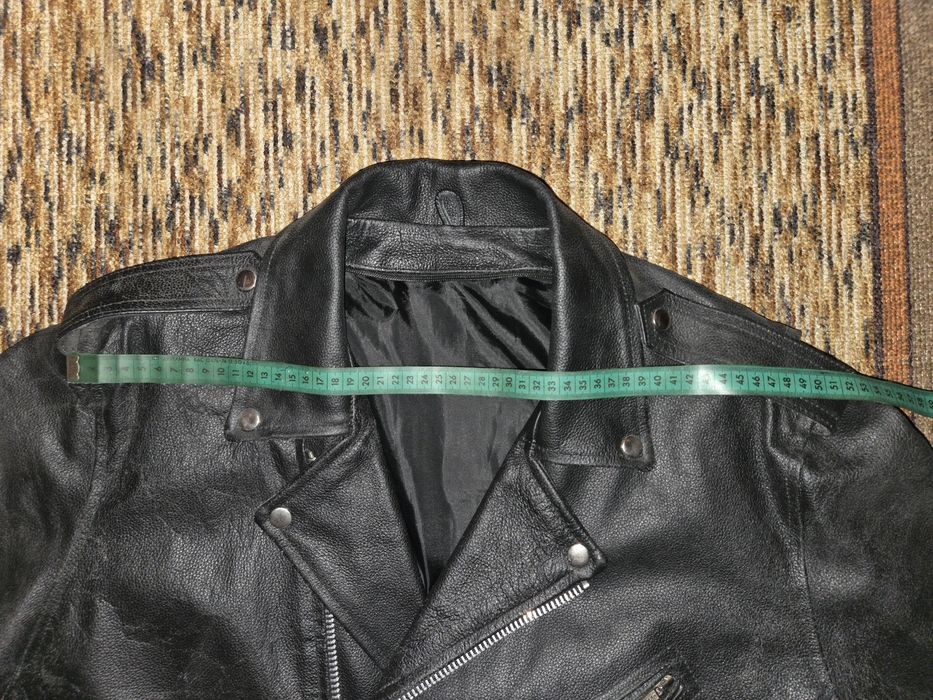 Рокерско яке (рокерия) от естествена кожа